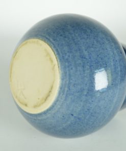 Vaas Pottery blauw geglazuurd aardewerk
