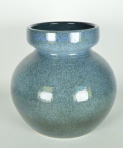 Vaas Pottery blauw geglazuurd aardewerk - groot