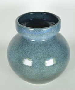 Vaas Pottery blauw geglazuurd aardewerk - groot
