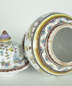 Vaas met deksel of gemberpot Conimbriga Portugal - aardewerk