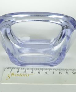 Zeepbak van paars glas