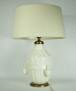 Tafellamp Bloemknop Art Deco - keramiek