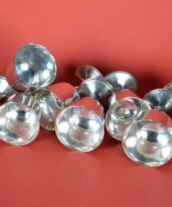 Verzilverde wijnkelken 1973 Barker Ellis