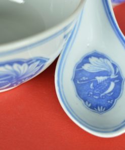 Chinese kom met sluierstaart vis - Chinees porselein