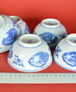 Chinese kom met sluierstaart vis - Chinees porselein