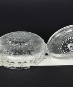 Marmelade of suikerpot met deksel en dauwdruppels - glas