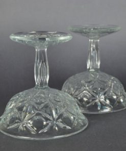 Dessertcoupes Retro - kleurloos glas