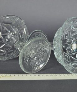 Dessertcoupes Retro - kleurloos glas