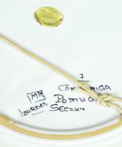 Wandbord MR Lourdes Sec=XV Conimbriga Portugal - aardewerk