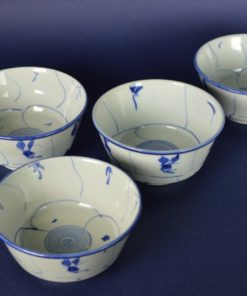 Chinese rijstkommen Qing porselein- set van 4