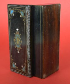 Lakdoos Jugendstil - Palissander hout