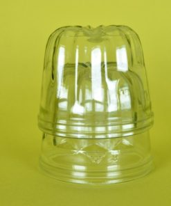 Ronde puddingvorm - kleurloos glas