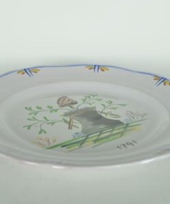 Wandbord Franse Revolutie 1791 - Longwy porselein