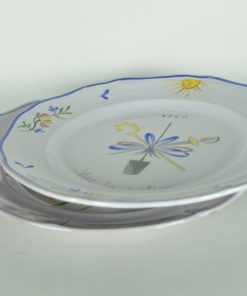 Wandbord Franse Revolutie 1791 - Longwy porselein