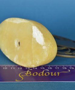 Koningin Nefertiti met farao symbool de Egyptische lotus bloem - koper