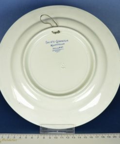 Wandbord Herrijzend Nederland Vrede en Welvaart - Société Céramique Maastricht - keramiek