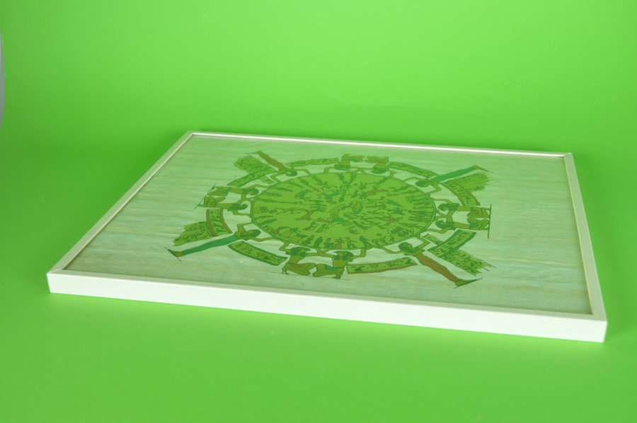 Oud-Egyptische Dendera Zodiac Papyrus