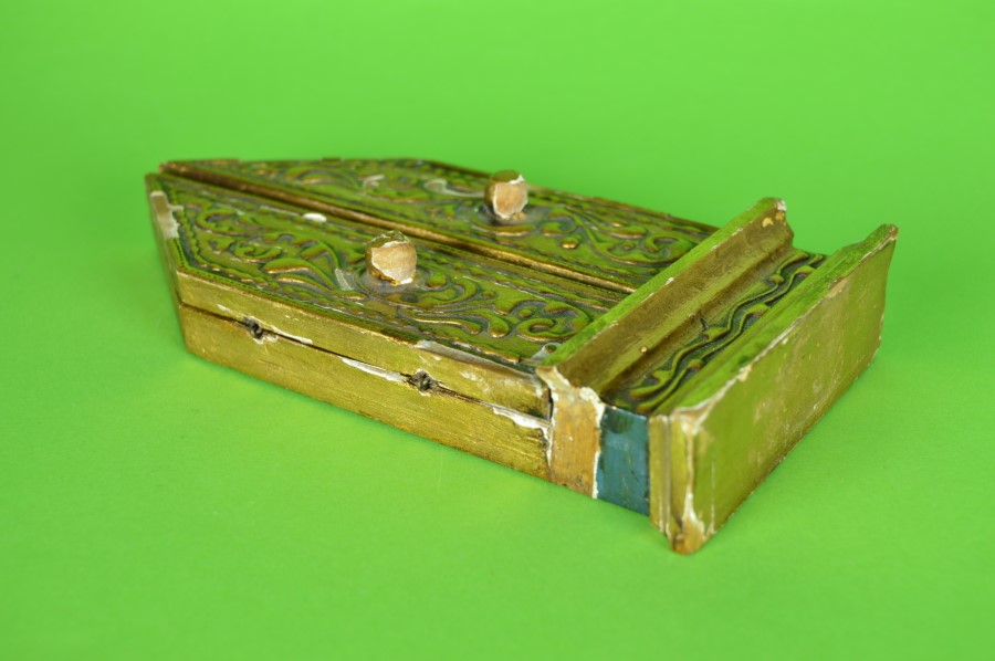 Drieluik Huisaltaar - Geboorte van Jezus - hout