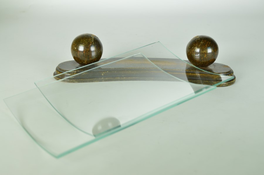 Fotolijstje Art Deco - hout en glas