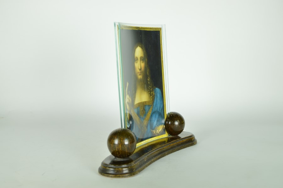 Fotolijstje Art Deco - hout en glas