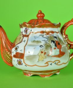 Theepot Japans Kutani -porselein