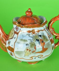 Theepot Japans Kutani -porselein