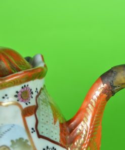 Theepot Japans Kutani -porselein