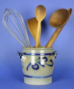 Keulse pot grijs en blauw - keramiek