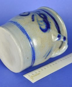 Keulse pot grijs en blauw - keramiek