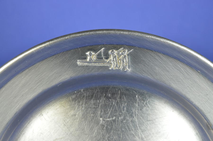 Kinderbord met Bruintje Beer - metaal