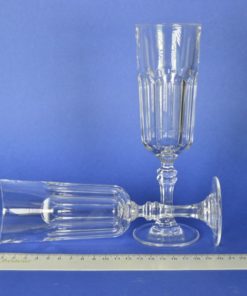 Robuuste champagneglazen - kristal -set van 2