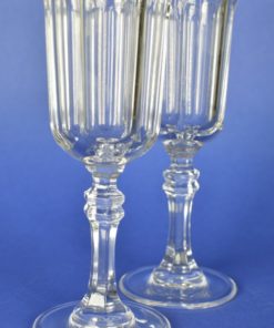 Robuuste champagneglazen - kristal -set van 2