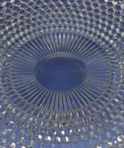 Alternative view of Platte schotel kristal met 3D-blokken patroon