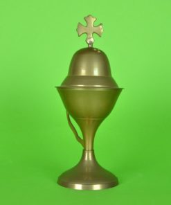 Wierook of saliebrander met handgreep - koper