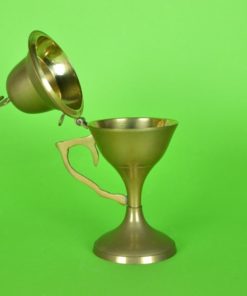 Wierook of saliebrander met handgreep - koper