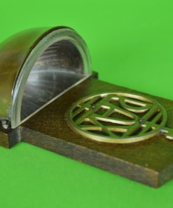 Wijwaterbakje PAX - hout en koper