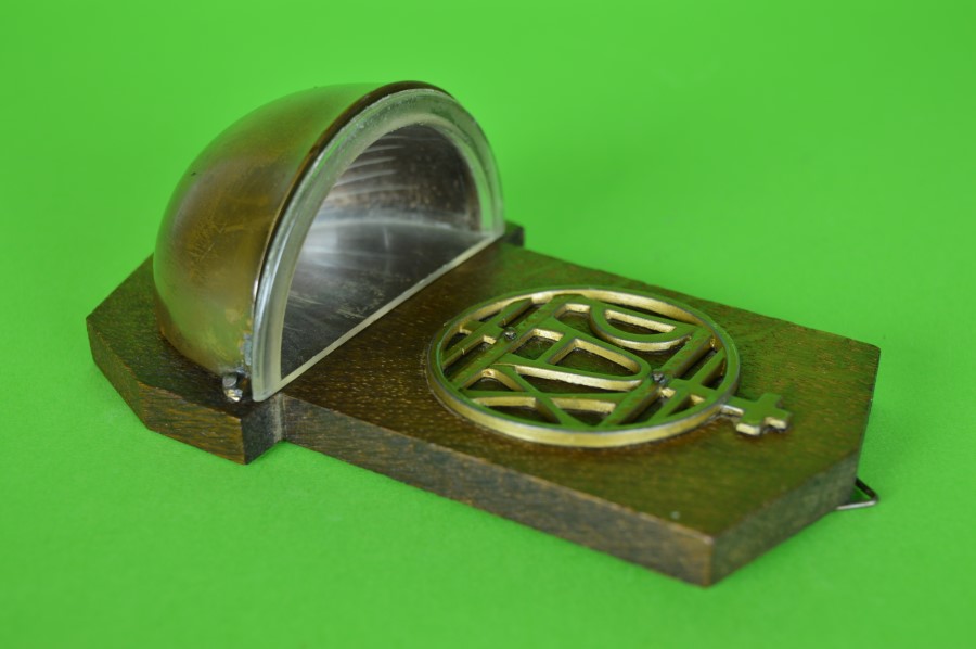 Wijwaterbakje PAX - hout en koper