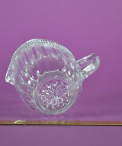 Melkkan verticaal ribbeltje - kleurloos glas