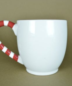 Starbucks mok Holiday Collection 2010 groene sirene wit, rood en paarse sneeuwvlokken