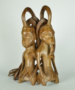 Huwelijksketting man en vrouw Afrikaans - handgesneden hout