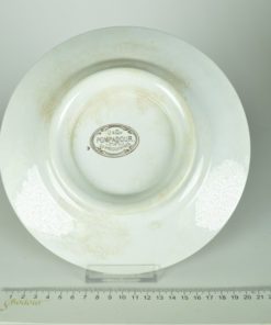 schaal op lage voet Pompadour Sarreguemines
