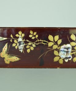 Penselen Japanse lakdoos - parelmoer bloem