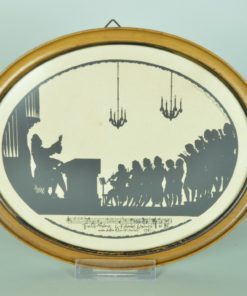 Schilderijtje in silhouet Händel -Oratorium 'Messias'