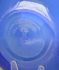 Ovenschaal met deksel Anchor Hocking - kobaltblauw glas - 2 liter