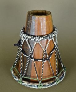 Trommel van hout, huid en touw