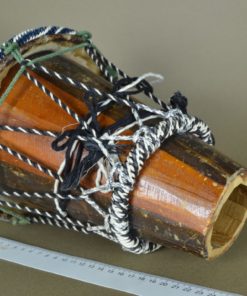 Trommel van hout, huid en touw