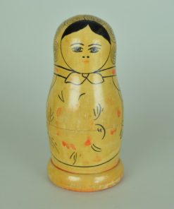 Russische Matroesjka met 4 kleinere poppen - Vintage