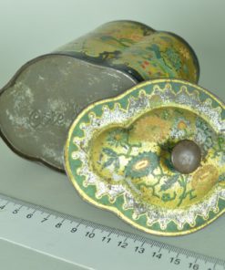 Blik met vogels Côte d'Or -Jugendstil