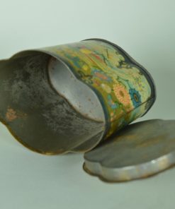 Blik met vogels Côte d'Or -Jugendstil