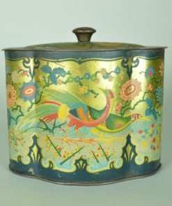 Blik met vogels Côte d'Or -Jugendstil